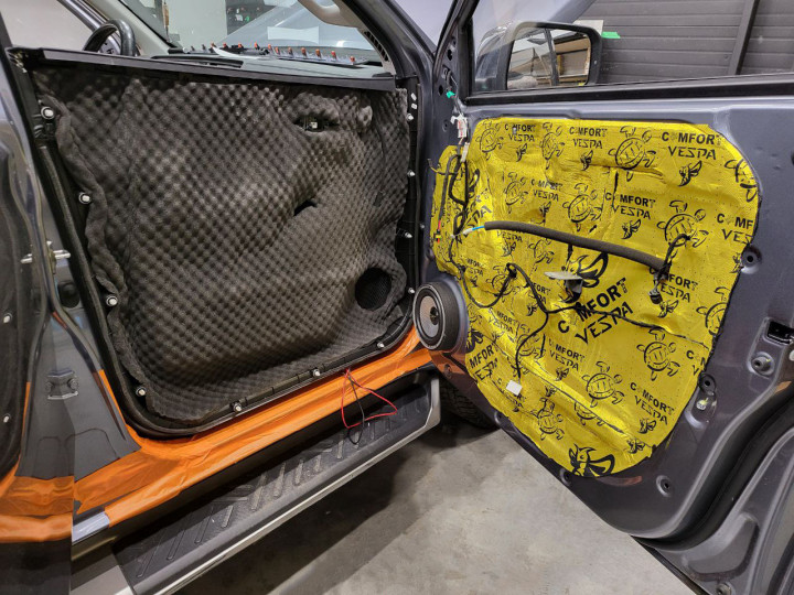 Шумоизоляция автомобиля Changan Hunter