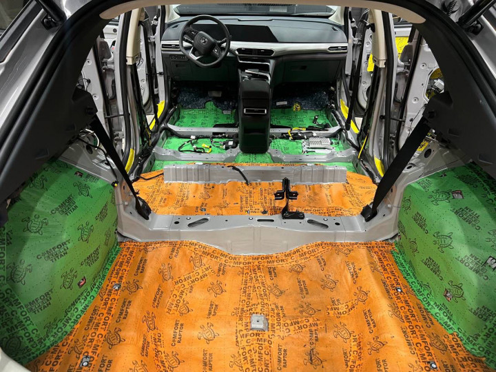 Шумоизоляция автомобиля Changan Uni-T