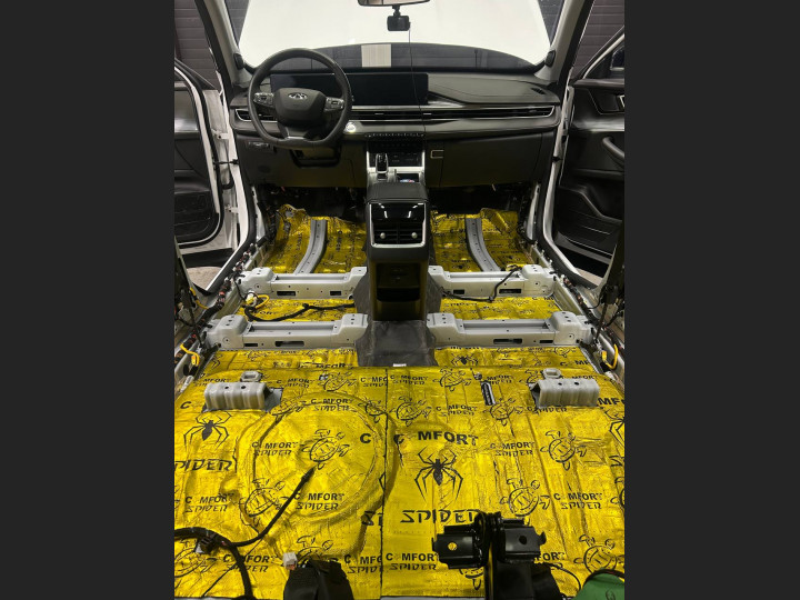 Шумоизоляция автомобиля Chery Tiggo 7 pro