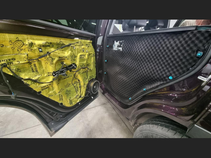Шумоизоляция автомобиля Chery Tiggo 8 pro