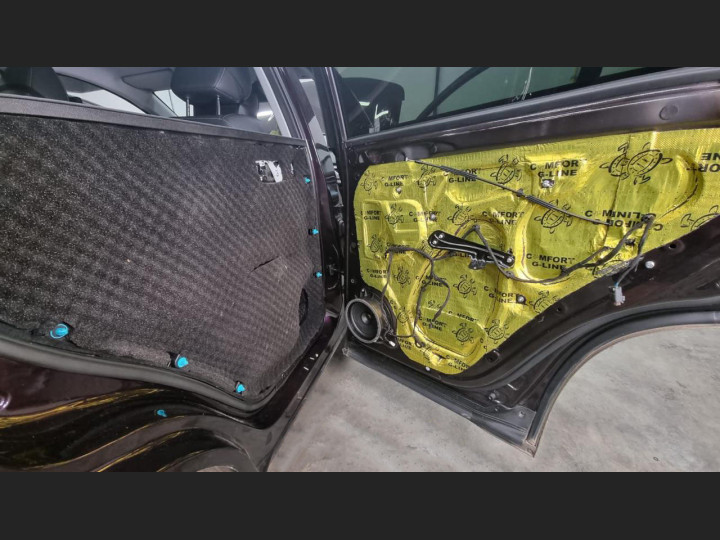 Шумоизоляция автомобиля Chery Tiggo 8 pro