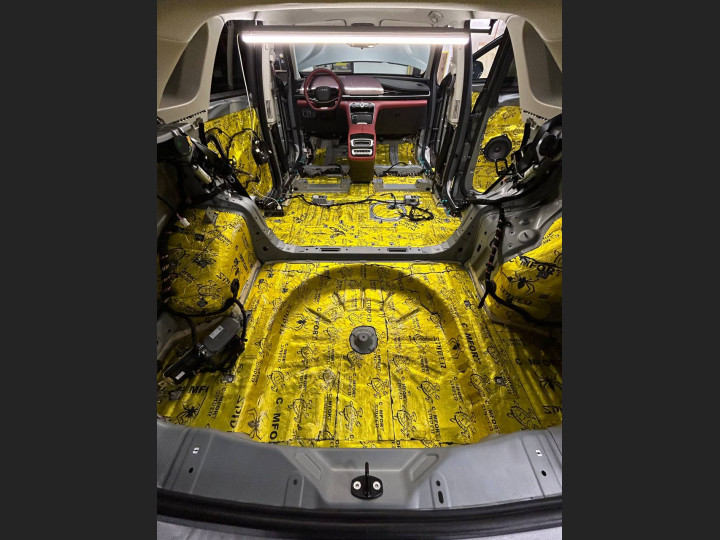 Шумоизоляция автомобиля Exeed RX