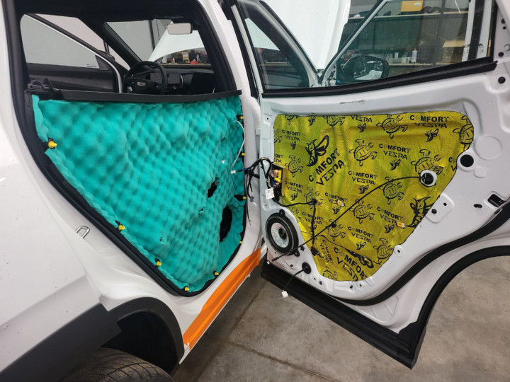 Шумоизоляция автомобиля Geely Cityray