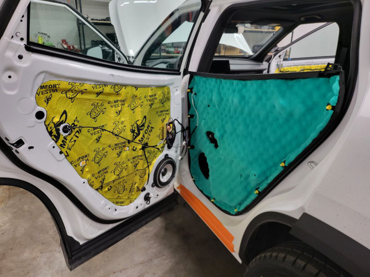 Шумоизоляция автомобиля Geely Cityray