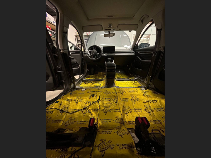 Шумоизоляция автомобиля Geely Emgrand