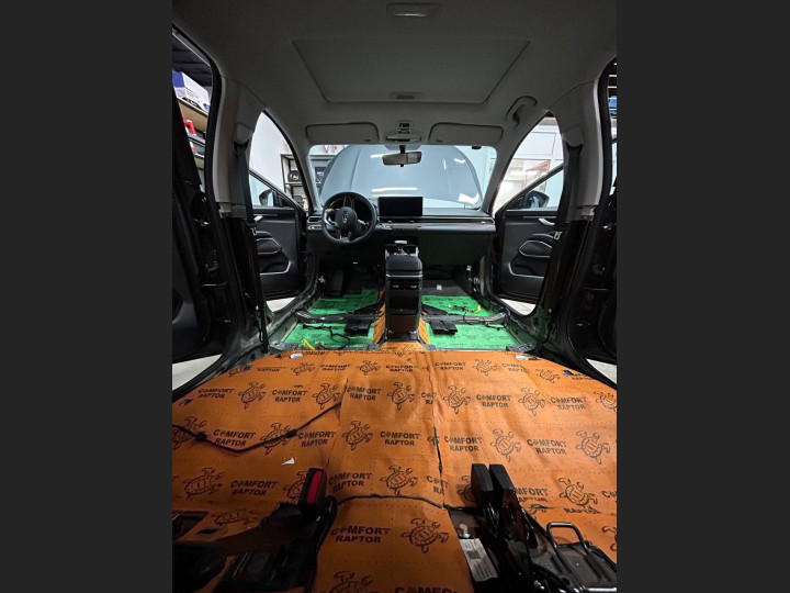 Шумоизоляция автомобиля Geely Emgrand