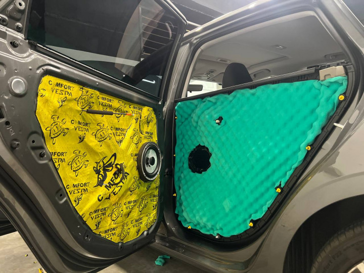 Шумоизоляция автомобиля Geely Emgrand