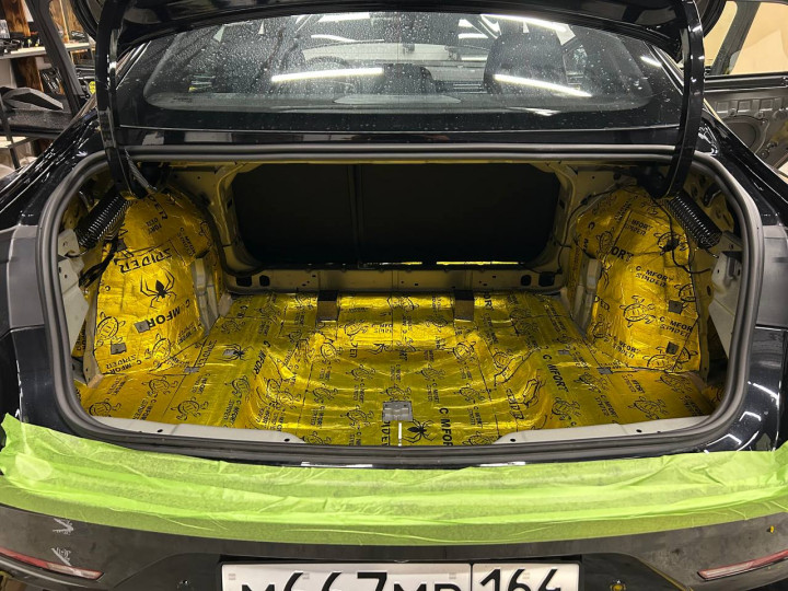 Шумоизоляция автомобиля Geely Preface