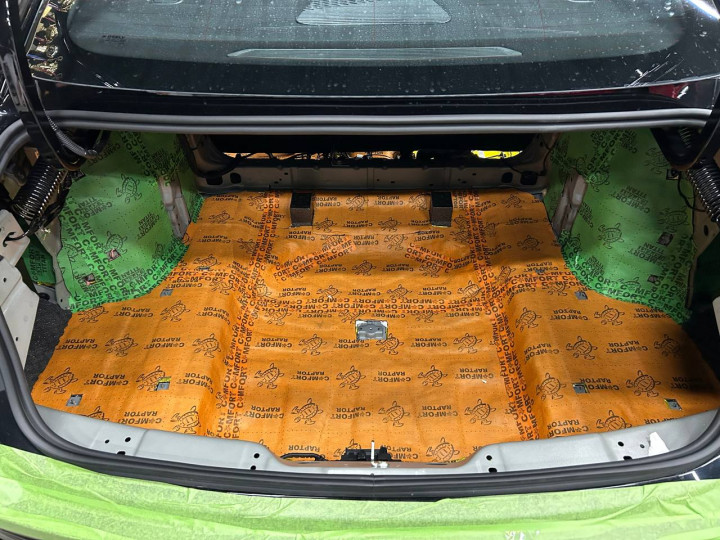 Шумоизоляция автомобиля Geely Preface