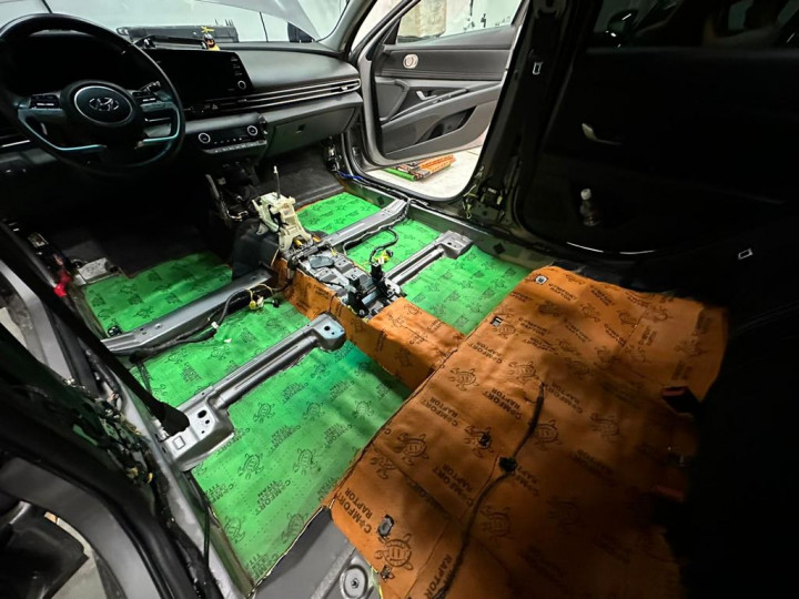 Шумоизоляция автомобиля Hyundai Elantra