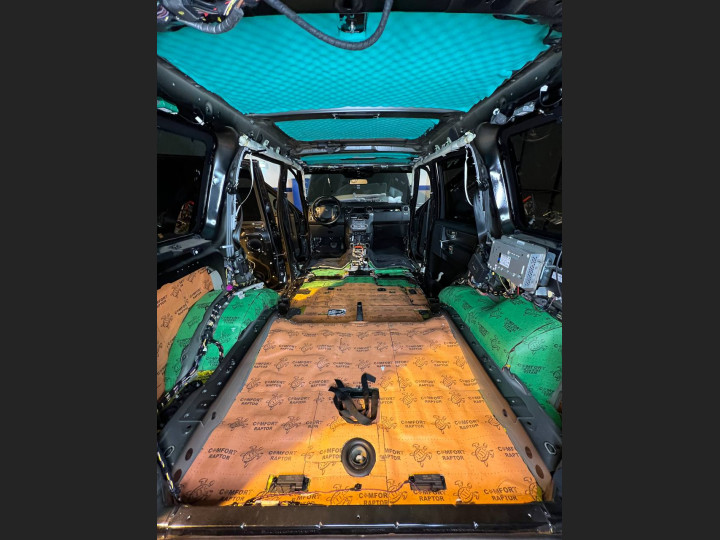 Шумоизоляция автомобиля Land Rover Discovery