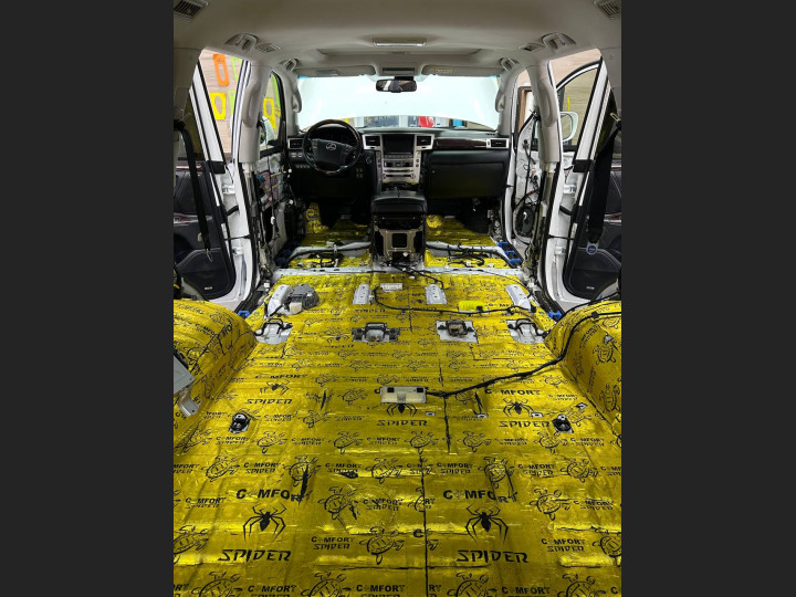 Шумоизоляция автомобиля Lexus LX 570