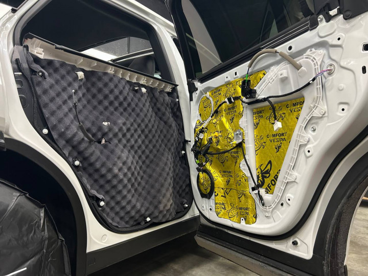 Шумоизоляция автомобиля Lexus RX350 2024