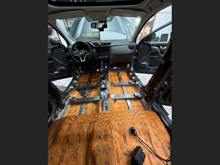 Шумоизоляция автомобиля Nissan Qashqai