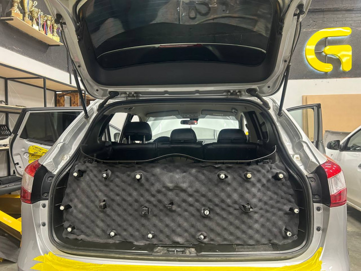 Шумоизоляция автомобиля Nissan Qashqai