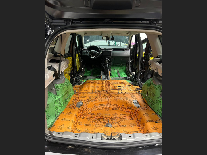 Шумоизоляция автомобиля Renault Duster