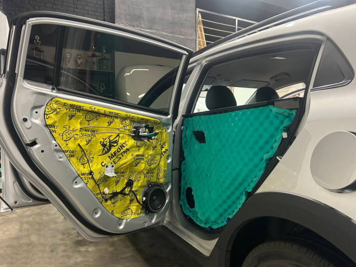 Шумоизоляция автомобиля Solaris KRX
