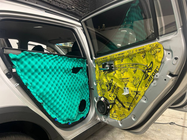 Шумоизоляция автомобиля Solaris KRX
