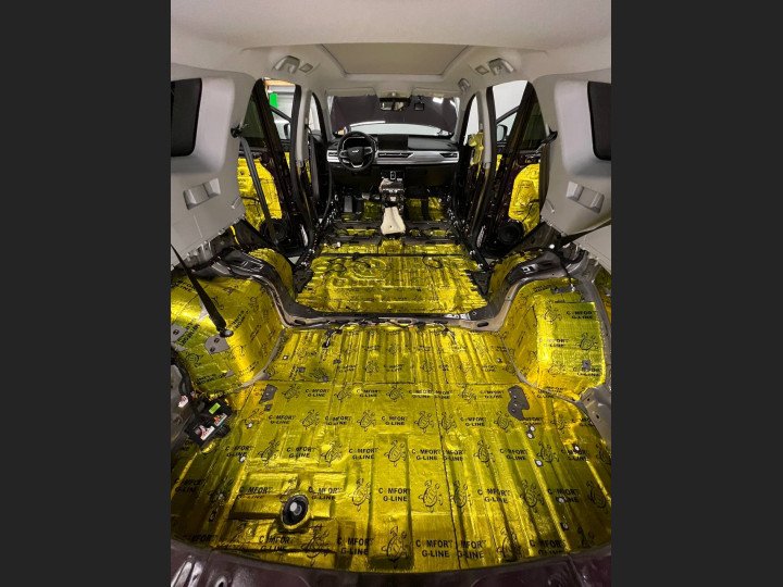 Шумоизоляция автомобиля Chery Tiggo 8 pro