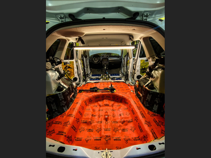 Шумоизоляция автомобиля Suzuki Vitara