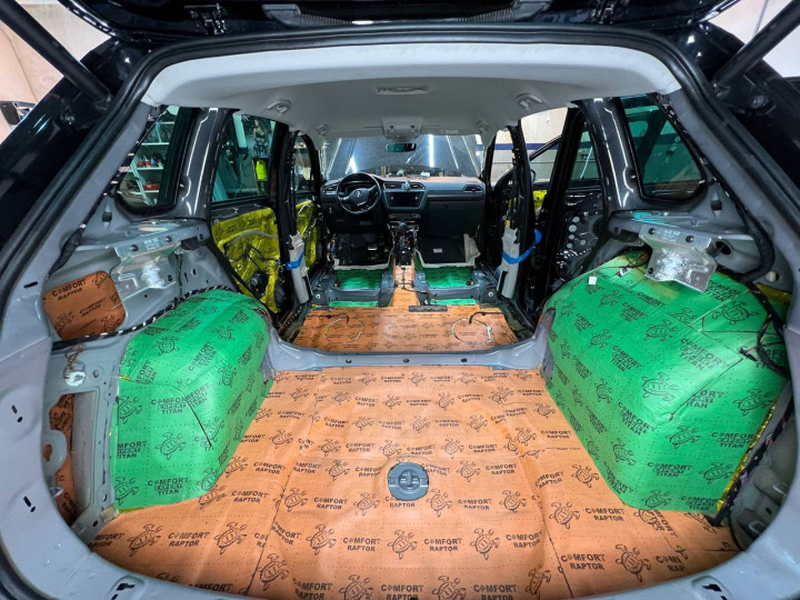 Шумоизоляция автомобиля Volkswagen Tiguan